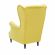 Кресло Leset Винтаж V28 желтый, Ткань Велюр