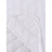 Наматрасник 90х200, махра, водонепроницаемый, с резинкой по углам, белый