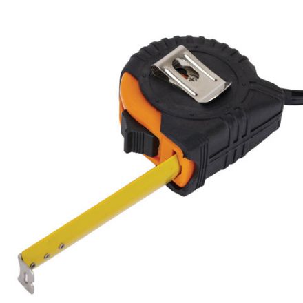 Рулетка измерительная 3 м х 16 мм, обрезиненный корпус, с фиксатором, ГРАНДМАСТЕР Original, 671344