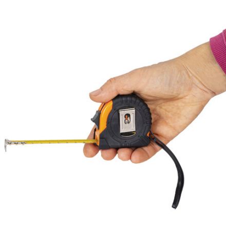 Рулетка измерительная 3 м х 16 мм, обрезиненный корпус, с фиксатором, ГРАНДМАСТЕР Original, 671344