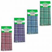 Салфетка вафельная универсальная, ХЛОПОК, 40х64 см, мелкая клетка, ассорти, BOOMHOUSE (БУМХАУС), 700885