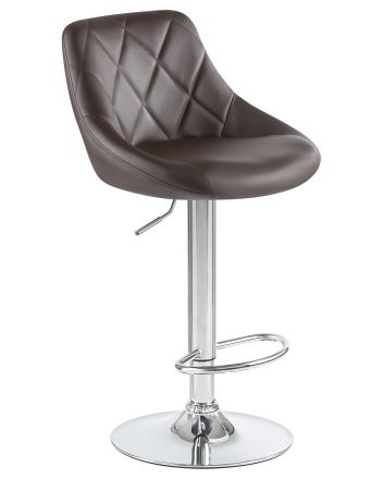 Стул барный DOBRIN LOGAN, коричневый