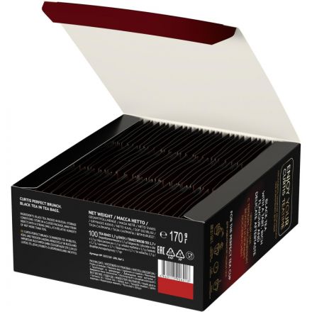 Чай Curtis Perfect Brunch черный с послевк. вишневой косточки,1,7гх100пак