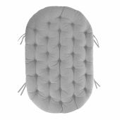 23/02 Матрац для дивана Mamasan/Мамасан подушка 182х119х15 см, ткань, серо-бежевый, 3M 16/2