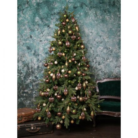 Елка искусственная Валерио Премиум 1,8 м литая резина/ПВХ, зеленая 300-470