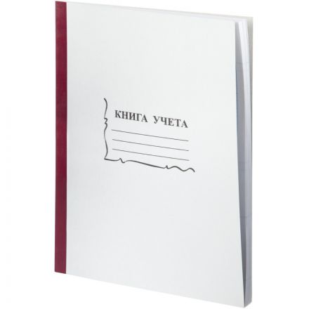 Книга учета бухгалтерская офсет А4 96 листов пустографка на скрепке (обложка - картон) Книга учета бухгалтерская офсет А4 96 листов пустографка на скрепке (обложка - картон)
