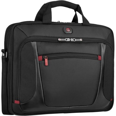 Сумка для документов WENGER, черн, полиэстер/ПВХ, 40x15x33 см, 9 л 600643