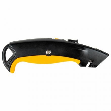 Нож универсальный мощный, BRAUBERG METALLIC PRO, автофиксатор, функция автовозврата, 238737