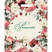 Пакет с вырубной ручкой Благородные цветы 45х38см 50шт/уп