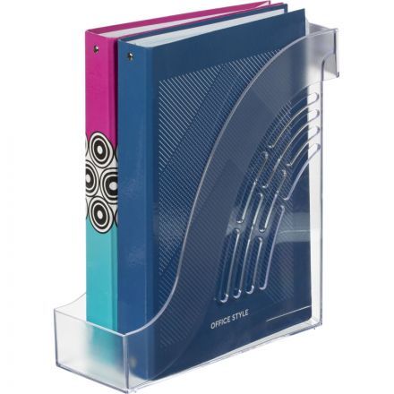 Вертикальный накопитель Attache пластиковый прозрачный ширина 95 мм (2 штуки в упаковке) Вертикальный накопитель Attache пластиковый прозрачный ширина 95 мм (2 штуки в упаковке)