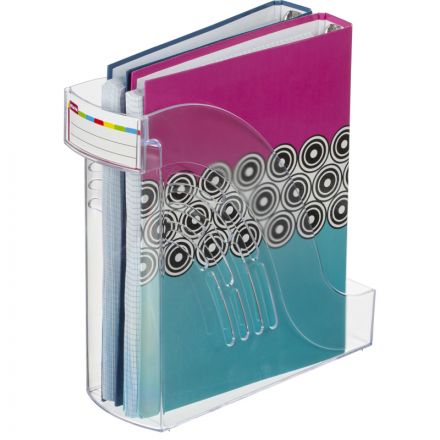 Вертикальный накопитель Attache пластиковый прозрачный ширина 95 мм (2 штуки в упаковке) Вертикальный накопитель Attache пластиковый прозрачный ширина 95 мм (2 штуки в упаковке)