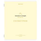 Тетрадь предметная CREATIVE 48 л., обложка картон, ГЕОМЕТРИЯ, клетка, подсказ, BRAUBERG, 405114