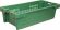 Ящик рыбный 800х400х225 перфорированный дно сплошное зеленый