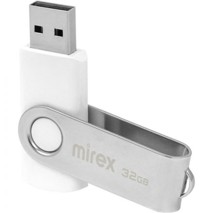 Флеш-память Mirex USB SWIVEL WHITE 32Gb (13600-FMUSWT32 )
