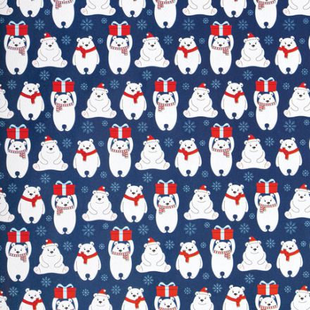 Бумага упаковочная новогодняя НАБОР 3 шт., "Snow Fun", 70х100 см, 3 дизайна, ЗОЛОТАЯ СКАЗКА, 592060