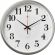 Часы настенные круг d=29см, корпус серебрян Серебряные ромбы арт.2940-105