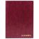 Папка адресная ПВХ "НА ПОДПИСЬ", формат А4, увеличенная вместимость до 100 листов, бордовая, "ДПС", 2032.Н-103