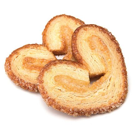 Печенье слоеное СЕВЕРНАЯ СТОЛИЦА "Валентинки", 430 г, картонная коробка, 00--00000297