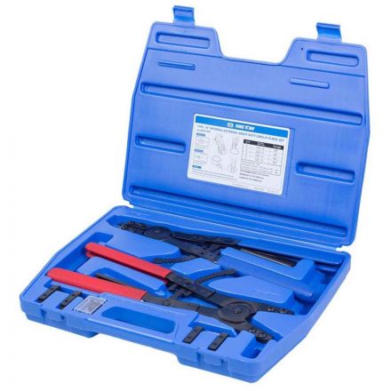 Набор съемников стопорных колец 406мм,смен. насадки,11предм,кейс KING TONY