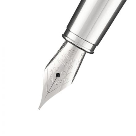 Ручка перьевая SIENNA В МЕТАЛЛ PREMIUM ФУТЛ.0,7мм,син корп син 20-0344/10