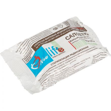 Салфетка стер.2-х сл. №20,16х14см,Life пл.27г 6498/21 059918 Салфетка стер.2-х сл. №20,16х14см,Life пл.27г 6498/21 059918