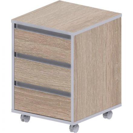 Тумба ED_Vita . выкатная V-3.0,центр.замок дуб сонома Тумба ED_Vita . выкатная V-3.0,центр.замок дуб сонома