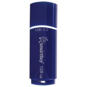 Флеш-диск 128 GB, SMARTBUY Crown, USB 3.0, синий, SB128GBCRW-Bl Флеш-диск 128 GB, SMARTBUY Crown, USB 3.0, синий, SB128GBCRW-Bl