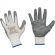 Перчатки защитные TOPFORT п/э с нитриловым покрытием белые р.8(M)