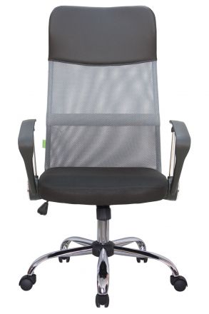 Кресло Smart RCH 8074 Чёрная ткань/Серая сетка (DW-04) Кресло Smart RCH 8074 Чёрная ткань/Серая сетка (DW-04)