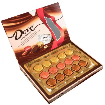 Конфеты Шоколад Dove Promises ассорти молочный шоколад, 118г