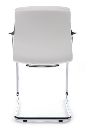 Кресло Plaza-SF FK004-С11 Белый (6207) натуральная кожа 58*58*82