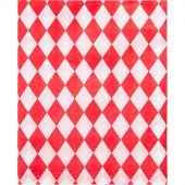 Скатерть одноразовая Luscan, 120х200см 6шт/рулон, красный ромб Скатерть одноразовая Luscan, 120х200см 6шт/рулон, красный ромб