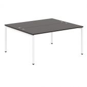 Стол 2-х местный XWST 1614 Легно темный/Белый 1600х1406х750 XTEN-S