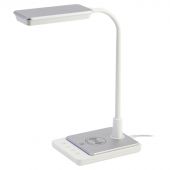 Светильник настольный ЭРА NLED-499-10W-W светодиодный с основанием, белый