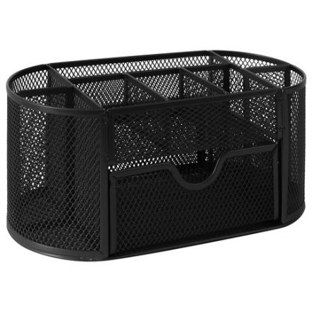 Подставка-органайзер металлическая BRAUBERG "Germanium", 9 секций, 105х220х110 мм, черная, 237418 Подставка-органайзер металлическая BRAUBERG "Germanium", 9 секций, 105х220х110 мм, черная, 237418