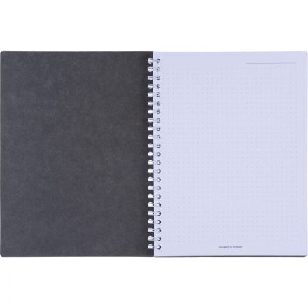 Тетрадь общая, BS, А5, 80л., точка, спираль. Botanica, цикламен N4191