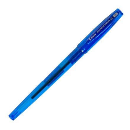 Ручка шариковая Pilot Super Grip BPS-GG-M-L синяя (толщина линии 0.27 мм)