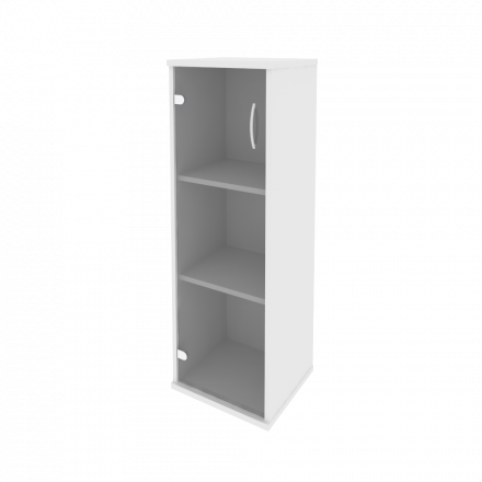 Riva Шкаф средний узкий левый А.СУ-2.4 (L) Белый 404*365*1215 Riva Шкаф средний узкий левый А.СУ-2.4 (L) Белый 404*365*1215