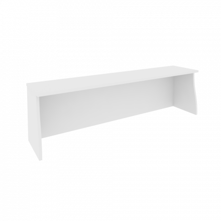 Riva Надставка на стол А.НС-3 Белый 1400*300*400