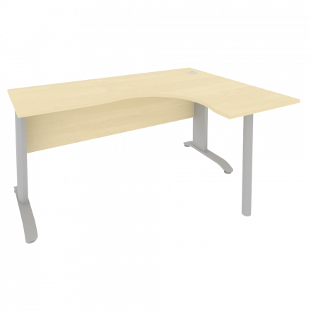 Riva Metal-L Стол криволинейный правый ПЛ.СА-4 (R) Клён/Тёмно-серый металл 1600*1200*750 Riva Metal-L Стол криволинейный правый ПЛ.СА-4 (R) Клён/Тёмно-серый металл 1600*1200*750