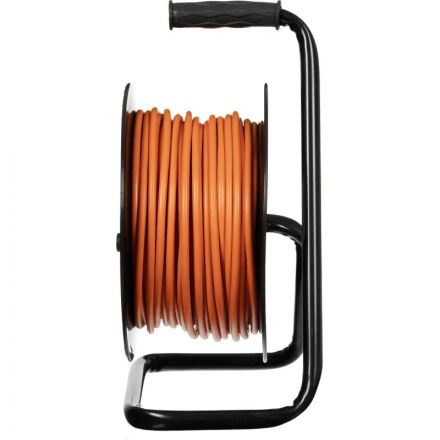 Удлинитель Topfort ПВС 3х1,5кв.мм, 50м на пласт.катушке, 4 роз. с/з, IP44