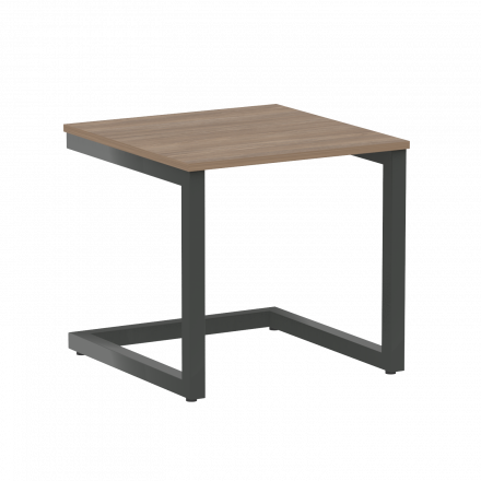 Home Office Стол журнальный VR.SP-2-58.G Дуб аризона/Антрацит металл 580*600*550