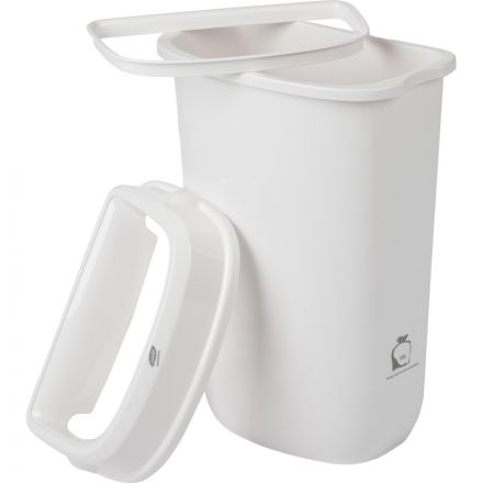 Корзина для мусора Luscan Prof Etalon 12л белый 151041