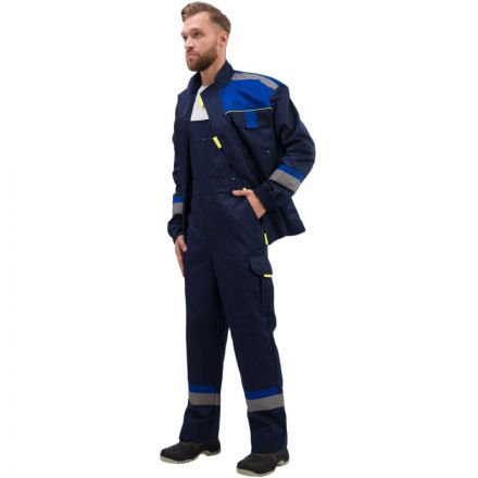 Полукомбинезон муж. л24-ПК синий (р.56-58) 182-188