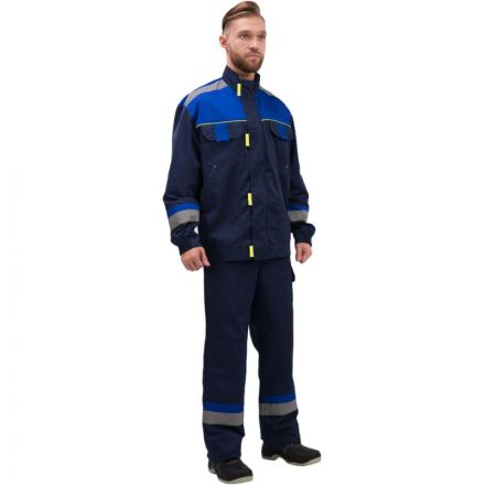 Полукомбинезон муж. л24-ПК синий (р.56-58) 182-188