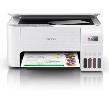 МФУ струйное EPSON L3256 "3 в 1", А4, 33 стр./мин, 5760x1440, Wi-Fi, СНПЧ, белый корпус, C11CJ67524 МФУ струйное EPSON L3256 "3 в 1", А4, 33 стр./мин, 5760x1440, Wi-Fi, СНПЧ, белый корпус, C11CJ67524