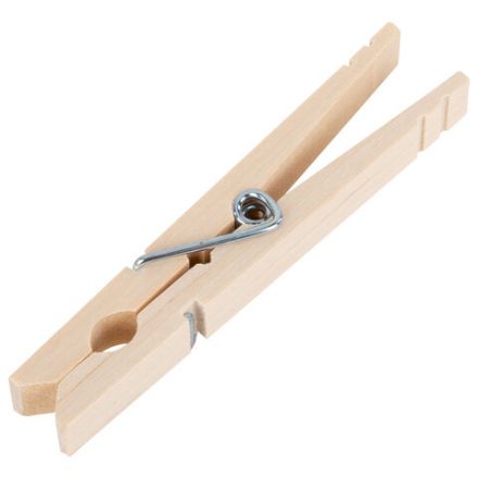 Прищепки бельевые 8,4 см, КОМПЛЕКТ 20 штук, дерево, PRIMILA (ПРИМИЛА) WOOD, 700513