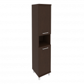 First Шкаф высокий узкий левый KSU-1.5 (L) Венге 401*432*2060