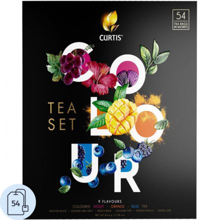 Чай Curtis Colour Tea Set пакетированный ассорти 9 вкусовx6шт, 84,6г