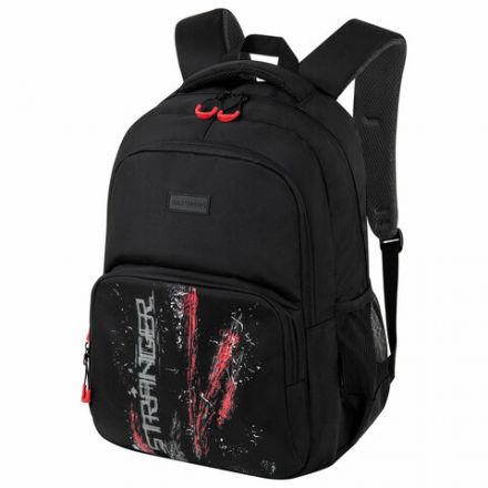 Рюкзак BRAUBERG CONCEPT универсальный, 2 отделения, светоотражающий принт, "Stranger", 45х30х18 см, 272581